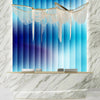 Corrugated Glass Effect Wallpaper, Cool Blue Mural, Oversized Custom Size Wall Art, Non - Woven, Non - Adhesive, Modern Wall Paper, Removable - Adawall Wallpaper - Registered Trade Accounts Only, Wallpaper Wholesale Account - W77796 - Adawall Wholesale - Wallpaper Wholesaler