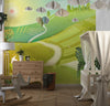 Countryside Wallpaper, Bright Nature Mural, Oversized Custom Size Wall Art, Non - Woven, Non - Adhesive, Modern Wall Paper, Removable - Adawall Wallpaper - Registered Trade Accounts Only, Wallpaper Wholesale Account - W78117 - Adawall Wholesale - Wallpaper Wholesaler