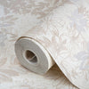 Cream Elegant Embossed Leaf Pattern Wallpaper, 3D Textured Floral Plants Botanic Wall Paper - Adawall Wallpaper - Registered Trade Accounts Only, Wallpaper Wholesale Account - 9907-2 - Adawall Wholesale - Wallpaper Wholesaler