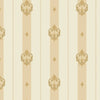 Cream Ornate Striped Wallpaper, Deep Embossed Regal Vintage Damask Wallcovering - Adawall Wallpaper - Registered Trade Accounts Only, Wallpaper Wholesale Account - 7804-1 - Adawall Wholesale - Wallpaper Wholesaler
