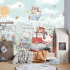 Cute Baby Animals Wallpaper, Hand Drawn Mural, Oversized Custom Size Wall Art, Non - Woven, Non - Adhesive, Modern Wall Paper, Removable - Adawall Wallpaper - Registered Trade Accounts Only, Wallpaper Wholesale Account - W78092 - Adawall Wholesale - Wallpaper Wholesaler