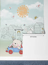 Cute Baby Animals Wallpaper, Hand Drawn Mural, Oversized Custom Size Wall Art, Non - Woven, Non - Adhesive, Modern Wall Paper, Removable - Adawall Wallpaper - Registered Trade Accounts Only, Wallpaper Wholesale Account - W78092 - Adawall Wholesale - Wallpaper Wholesaler