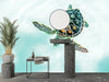 Cute Baby Turtle Wallpaper, Turquoise Water Mural, Oversized Custom Size Wall Art, Non - Woven, Non - Adhesive, Modern Wall Paper, Removable - Adawall Wallpaper - Registered Trade Accounts Only, Wallpaper Wholesale Account - W77611 - Adawall Wholesale - Wallpaper Wholesaler