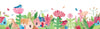 Cute Village Wallpaper, Seamless Pattern Mural, Oversized Custom Size Wall Art, Non - Woven, Non - Adhesive, Modern Wall Paper, Removable - Adawall Wallpaper - Registered Trade Accounts Only, Wallpaper Wholesale Account - W77947 - Adawall Wholesale - Wallpaper Wholesaler