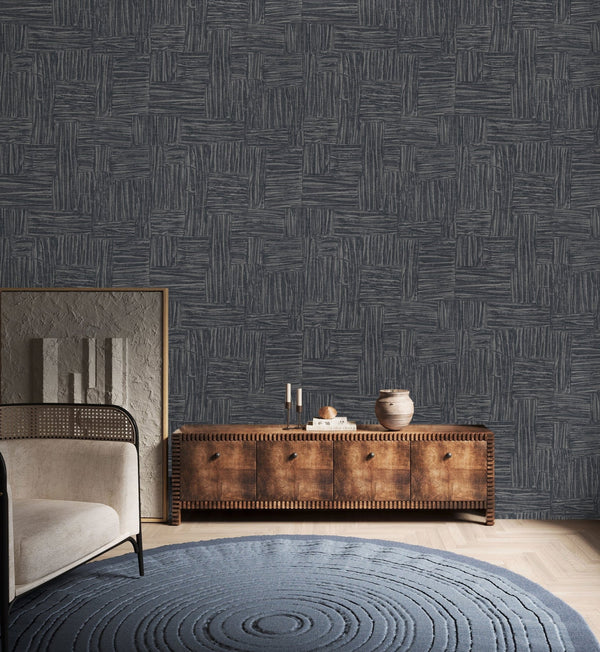 Dark Gray Muse Brush Stroke Textured Wallpaper, Modern Minimalist Wall Covering, Neutral Shimmer Wall Decor - Adawall Wallpaper -Registered Trade Accounts Only, Wallpaper Wholesale Account - 25101-6 - Adawall Wholesale - Wallpaper Wholesaler