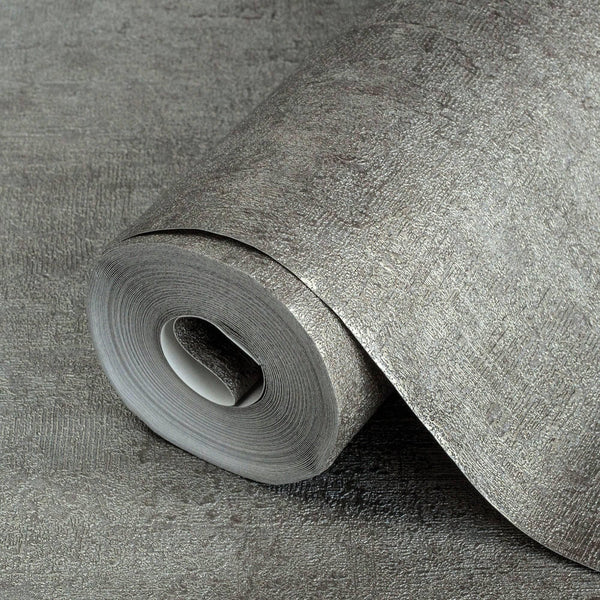 Dark Gray Stylish Distressed 3D Embossed Wallpaper, Farmhouse Rustic Textured Wallcovering - Adawall Wallpaper - Registered Trade Accounts Only, Wallpaper Wholesale Account - 9908-5 - Adawall Wholesale - Wallpaper Wholesaler