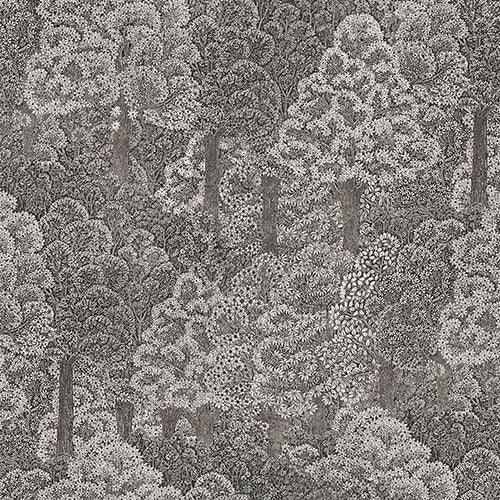 Dark Grey Floral Wallpaper, Natural Wallpaper, Modern & Minimalist Wall Covering,Modern Look Neutral Colors Glittering Wallcovering - Adawall Wallpaper - Registered Trade Accounts Only, Wallpaper Wholesale Account - 24107-3 - Adawall Wholesale - Wallpaper Wholesaler