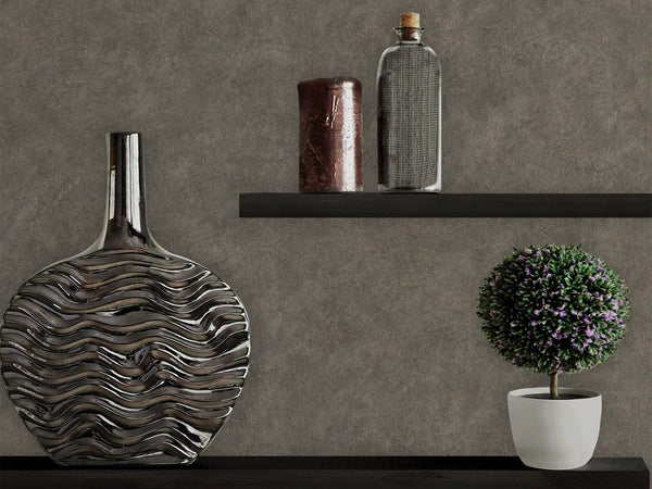 Dark Neutral Timeless Distressed 3D Embossed Wallpaper, Stylish Metallic Neutral Colors Wallcovering - Adawall Wallpaper - Registered Trade Accounts Only, Wallpaper Wholesale Account - 3717-7 - Adawall Wholesale - Wallpaper Wholesaler