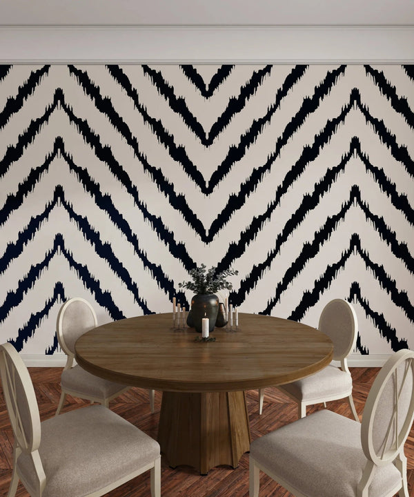 Diagonal Ikat Wallpaper, Seamless Pattern Mural, Oversized Custom Size Wall Art, Non - Woven, Non - Adhesive, Modern Wall Paper, Removable - Adawall Wallpaper - Registered Trade Accounts Only, Wallpaper Wholesale Account - W77680 - Adawall Wholesale - Wallpaper Wholesaler