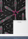 Digitally Design Wallpaper, Abstract Geometric Mural, Oversized Custom Size Wall Art, Non - Woven, Non - Adhesive, Modern Wall Paper, Removable - Adawall Wallpaper - Registered Trade Accounts Only, Wallpaper Wholesale Account - W77641 - Adawall Wholesale - Wallpaper Wholesaler