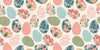 Easter Eggs with Abstract Flowers Wallpaper, Seamless Pattern Mural, Oversized Custom Size Wall Art, Non - Woven, Non - Adhesive, Modern Wall Paper, Removable - Adawall Wallpaper - Registered Trade Accounts Only, Wallpaper Wholesale Account - W78021 - Adawall Wholesale - Wallpaper Wholesaler