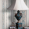 Elegant Deep Embossed Striped Wallpaper, Shiny Light Blue Damask 3D Textured Wallcovering, Traditional, Large 114 sq ft Roll, Accent Wall - Adawall Wallpaper - Registered Trade Accounts Only, Wallpaper Wholesale Account - 6803-4 - Adawall Wholesale - Wallpaper Wholesaler