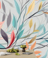 Elegant Floral Wallpaper, Seamless Pattern Mural, Oversized Custom Size Wall Art, Non - Woven, Non - Adhesive, Modern Wall Paper, Removable - Adawall Wallpaper - Registered Trade Accounts Only, Wallpaper Wholesale Account - W77879 - Adawall Wholesale - Wallpaper Wholesaler