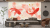 Elegant Koi Fishes Wallpaper, Luxury Chinese Mural, Oversized Custom Size Wall Art, Non - Woven, Non - Adhesive, Modern Wall Paper, Removable - Adawall Wallpaper - Registered Trade Accounts Only, Wallpaper Wholesale Account - W77928 - Adawall Wholesale - Wallpaper Wholesaler