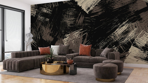 Elegant Paint Strokes Wallpaper, Seamless Pattern Mural, Oversized Custom Size Wall Art, Non - Woven, Non - Adhesive, Modern Wall Paper, Removable - Adawall Wallpaper - Registered Trade Accounts Only, Wallpaper Wholesale Account - W78174 - Adawall Wholesale - Wallpaper Wholesaler