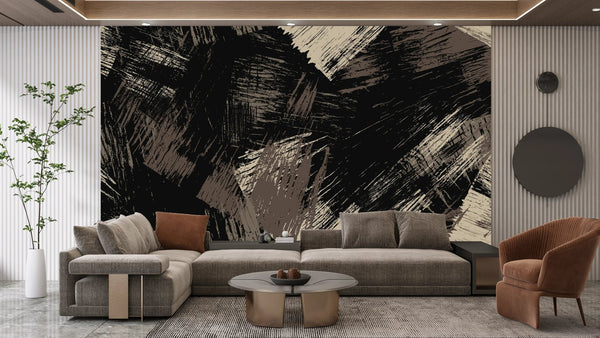 Elegant Paint Strokes Wallpaper, Seamless Pattern Mural, Oversized Custom Size Wall Art, Non - Woven, Non - Adhesive, Modern Wall Paper, Removable - Adawall Wallpaper - Registered Trade Accounts Only, Wallpaper Wholesale Account - W78174 - Adawall Wholesale - Wallpaper Wholesaler