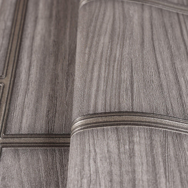 Elegant Wood Pattern 3D Embossed Wallpaper, Gray Color Farmhouse Lodge Realistic Wood Plank Textured Wall Covering - Adawall Wallpaper - Registered Trade Accounts Only, Wallpaper Wholesale Account - 23108-4 - Adawall Wholesale - Wallpaper Wholesaler