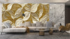 Ethnic Ikat Leaves Wallpaper, Seamless Pattern Mural, Oversized Custom Size Wall Art, Non - Woven, Non - Adhesive, Modern Wall Paper, Removable - Adawall Wallpaper - Registered Trade Accounts Only, Wallpaper Wholesale Account - W77739 - Adawall Wholesale - Wallpaper Wholesaler