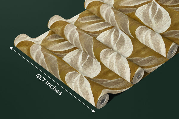 Ethnic Ikat Leaves Wallpaper, Seamless Pattern Mural, Oversized Custom Size Wall Art, Non - Woven, Non - Adhesive, Modern Wall Paper, Removable - Adawall Wallpaper - Registered Trade Accounts Only, Wallpaper Wholesale Account - W77739 - Adawall Wholesale - Wallpaper Wholesaler