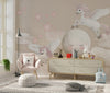 Fairy Unicorns Wallpaper, Moon, Clouds Mural, Oversized Custom Size Wall Art, Non - Woven, Non - Adhesive, Modern Wall Paper, Removable - Adawall Wallpaper - Registered Trade Accounts Only, Wallpaper Wholesale Account - W77782 - Adawall Wholesale - Wallpaper Wholesaler