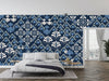 Floral Damask Wallpaper, Seamless Pattern Mural, Oversized Custom Size Wall Art, Non - Woven, Non - Adhesive, Modern Wall Paper, Removable - Adawall Wallpaper - Registered Trade Accounts Only, Wallpaper Wholesale Account - W77963 - Adawall Wholesale - Wallpaper Wholesaler