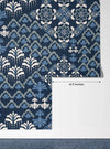 Floral Damask Wallpaper, Seamless Pattern Mural, Oversized Custom Size Wall Art, Non - Woven, Non - Adhesive, Modern Wall Paper, Removable - Adawall Wallpaper - Registered Trade Accounts Only, Wallpaper Wholesale Account - W77963 - Adawall Wholesale - Wallpaper Wholesaler