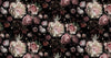 Floral Peony Wall Mural, Black Large Blooms Black Botanical Wallpaper,Home Decor Wall Art, Non - Woven, Non - Pasted, Removable, Washable - Adawall Wallpaper - Registered Trade Accounts Only, Wallpaper Wholesale Account - A322-1 - Adawall Wholesale - Wallpaper Wholesaler
