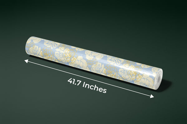 Flowers, Light Blue Wallpaper, Seamless Pattern Mural, Oversized Custom Size Wall Art, Non - Woven, Non - Adhesive, Modern Wall Paper, Removable - Adawall Wallpaper - Registered Trade Accounts Only, Wallpaper Wholesale Account - W77894 - Adawall Wholesale - Wallpaper Wholesaler