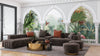 Garden Arch Wallpaper, Birds Mural, Oversized Custom Size Wall Art, Non - Woven, Non - Adhesive, Modern Wall Paper, Removable - Adawall Wallpaper - Registered Trade Accounts Only, Wallpaper Wholesale Account - W77784 - Adawall Wholesale - Wallpaper Wholesaler