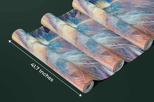 Bohemian Wallpaper, Vintage Mural, Oversized Custom Size Wall Art, Non-Woven, Non-Adhesive, Modern Wall Paper, Removable