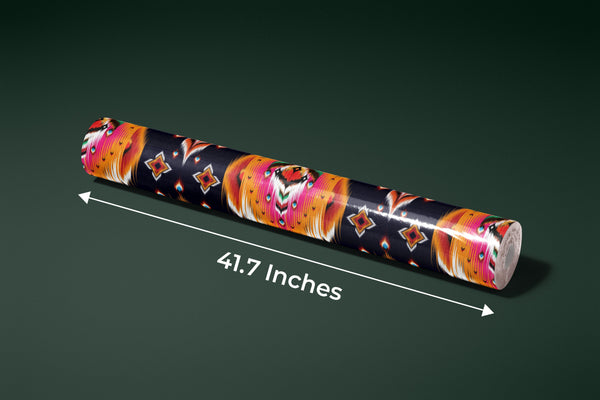 Ikat Ethnic Wallpaper, Abstract Mural, Oversized Custom Size Wall Art, Non-Woven, Non-Adhesive, Modern Wall Paper, Removable