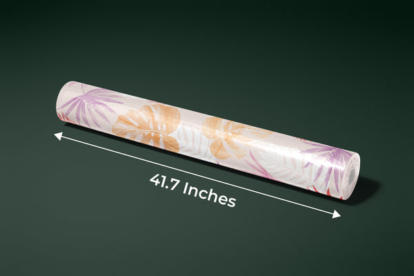 Tropical Art Wallpaper, Colorful Leaves Mural, Oversized Custom Size Wall Art, Non-Woven, Non-Adhesive, Modern Wall Paper, Removable