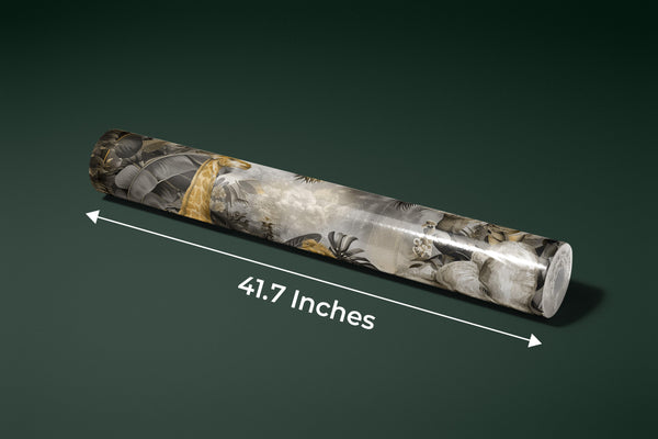 Tropical Landscape Wallpaper, Safari Animals Mural, Oversized Custom Size Wall Art, Non-Woven, Non-Adhesive, Modern Wall Paper, Removable