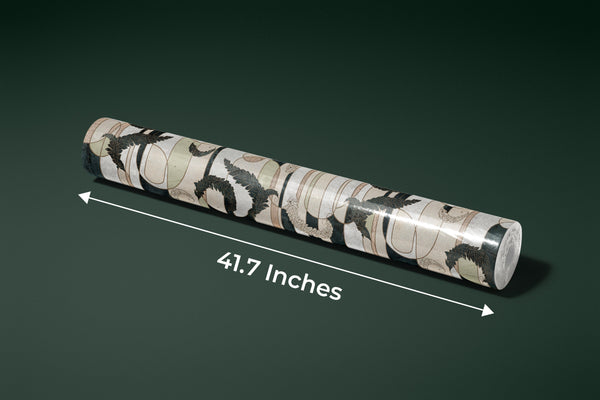 Classic Baroque Wallpaper, Geometric Mural, Oversized Custom Size Wall Art, Non-Woven, Non-Adhesive, Modern Wall Paper, Removable