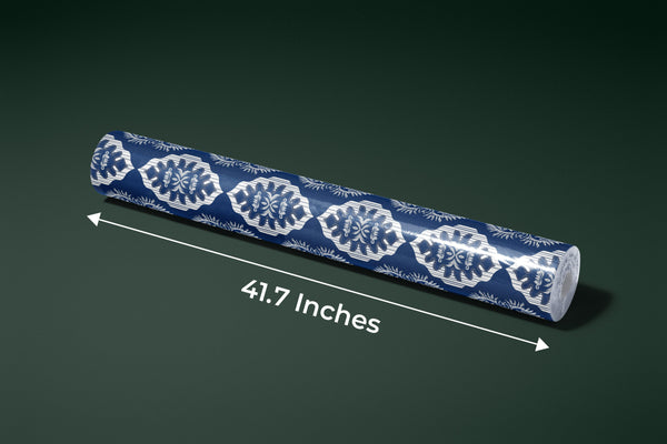 Floral Ikat Wallpaper, Seamless Pattern Mural, Oversized Custom Size Wall Art, Non-Woven, Non-Adhesive, Modern Wall Paper, Removable