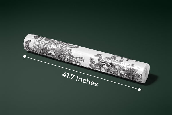 Toile Tropical Wallpaper, Vintage Mural, Oversized Custom Size Wall Art, Non-Woven, Non-Adhesive, Modern Wall Paper, Removable