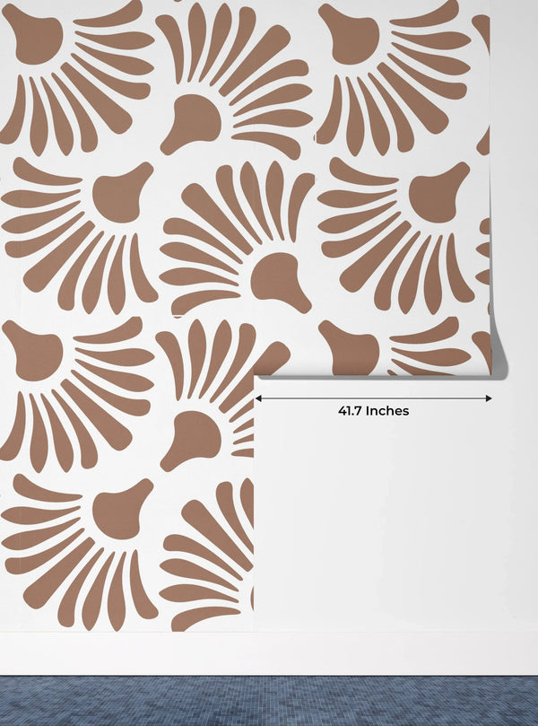 Abstract Geometric Wallpaper, Seamless Pattern Mural, Oversized Custom Size Wall Art, Non-Woven, Non-Adhesive, Modern Wall Paper, Removable