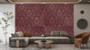 Gold Art Deco Wallpaper, Dark Red Background Mural, Oversized Custom Size Wall Art, Non - Woven, Non - Adhesive, Modern Wall Paper, Removable - Adawall Wallpaper - Registered Trade Accounts Only, Wallpaper Wholesale Account - W77804 - Adawall Wholesale - Wallpaper Wholesaler