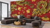 Golden Chinese Dragons Wallpaper, Seamless Pattern Mural, Oversized Custom Size Wall Art, Non - Woven, Non - Adhesive, Modern Wall Paper, Removable - Adawall Wallpaper - Registered Trade Accounts Only, Wallpaper Wholesale Account - W78105 - Adawall Wholesale - Wallpaper Wholesaler