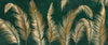 Golden Palm Leaves Wallpaper, Luxury Dark Green Art Background Mural, Oversized Custom Size Wall Art, Non - Woven, Non - Adhesive, Modern Wall Paper, Removable - Adawall Wallpaper - Registered Trade Accounts Only, Wallpaper Wholesale Account - W77514 - Adawall Wholesale - Wallpaper Wholesaler