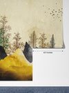 Golden Trees Wallpaper, Abstract Landscape Mural, Oversized Custom Size Wall Art, Non - Woven, Non - Adhesive, Modern Wall Paper, Removable - Adawall Wallpaper - Registered Trade Accounts Only, Wallpaper Wholesale Account - W78157 - Adawall Wholesale - Wallpaper Wholesaler