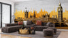 Golden View of Big Ben Wallpaper, Westminster Bridge Mural, Oversized Custom Size Wall Art, Non - Woven, Non - Adhesive, Modern Wall Paper, Removable - Adawall Wallpaper - Registered Trade Accounts Only, Wallpaper Wholesale Account - W78165 - Adawall Wholesale - Wallpaper Wholesaler