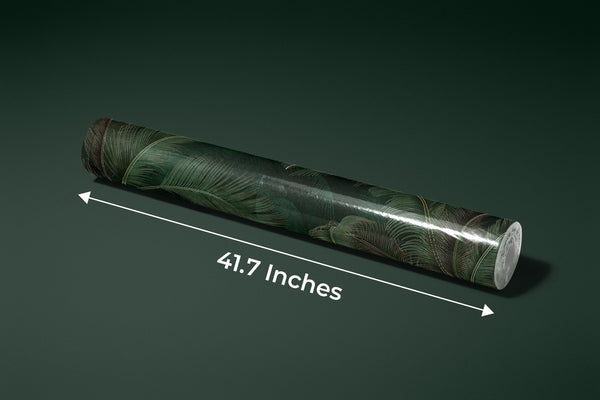 Green Exotic Palm Leaves Wallpaper, Dark Luxury Art Background Mural, Oversized Custom Size Wall Art, Non - Woven, Non - Adhesive, Modern Wall Paper, Removable - Adawall Wallpaper - Registered Trade Accounts Only, Wallpaper Wholesale Account - W77513 - Adawall Wholesale - Wallpaper Wholesaler