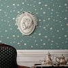 Green Floral Blossom Embossed Wallpaper, Flower Branches Chinoiserie Wallcovering - Adawall Wallpaper - Registered Trade Accounts Only, Wallpaper Wholesale Account - 7800-4 - Adawall Wholesale - Wallpaper Wholesaler