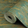Green Gold Distressed Metallic Embossed Wallpaper, Shiny Rustic Industrial Modern Wallcovering - Adawall Wallpaper - Registered Trade Accounts Only, Wallpaper Wholesale Account - 7809-4 - Adawall Wholesale - Wallpaper Wholesaler
