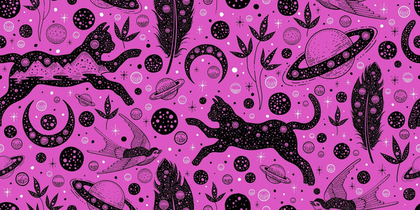 Halloween Style, Cats Wallpaper, Seamless Pattern Mural, Oversized Custom Size Wall Art, Non - Woven, Non - Adhesive, Modern Wall Paper, Removable - Adawall Wallpaper - Registered Trade Accounts Only, Wallpaper Wholesale Account - W77874 - Adawall Wholesale - Wallpaper Wholesaler