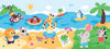 Happy Little Animals Wallpaper, Tropical Beach Mural, Oversized Custom Size Wall Art, Non - Woven, Non - Adhesive, Modern Wall Paper, Removable - Adawall Wallpaper - Registered Trade Accounts Only, Wallpaper Wholesale Account - W78128 - Adawall Wholesale - Wallpaper Wholesaler