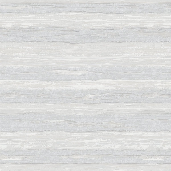 Horizontal Striped Wallpaper, Silver Shiny Glossy Luxry Non-Woven Wallcovering, Non-Woven, Non-Pasted - Walloro High End Wallcoverings & More