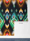 Ikat Ethnic Wallpaper, Abstract Mexican Mural, Oversized Custom Size Wall Art, Non - Woven, Non - Adhesive, Modern Wall Paper, Removable - Adawall Wallpaper - Registered Trade Accounts Only, Wallpaper Wholesale Account - W77871 - Adawall Wholesale - Wallpaper Wholesaler