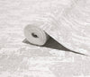 Ivory Distressed Solid Color Wallpaper, 3D Embossed Shiny Wallcovering, Weathered Effect - Walloro High End Wallcoverings & More